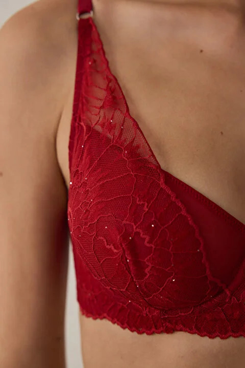 Penti - градник SEQUIN LACE NEW APEX WIRE BRA 