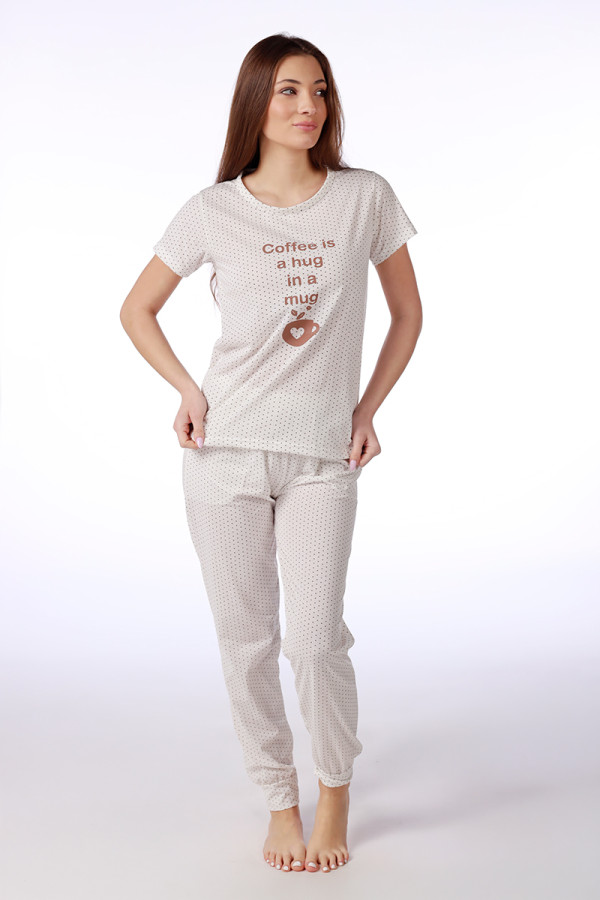 SF женски сет пижами SP.OFFER COFFEE KD SS26 