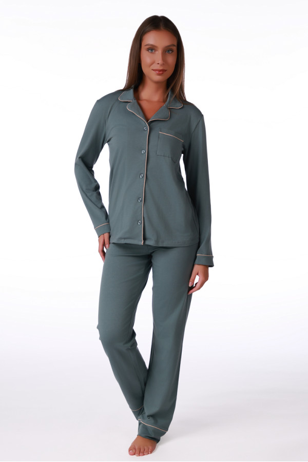 SF женски сет пижами 735241 BASE GREEN DD FW26 