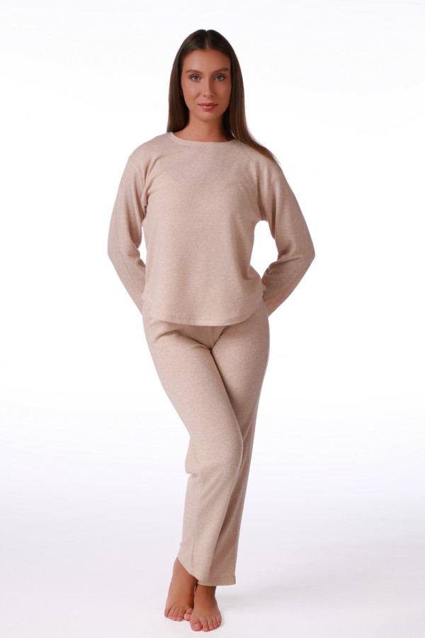 SF женски сет пижами KNIT SP L CREAM DD FW26 