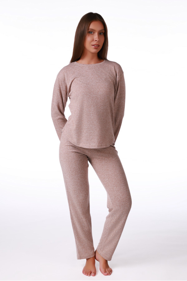 SF женски сет пижами KNIT SP CREAM DD FW26 