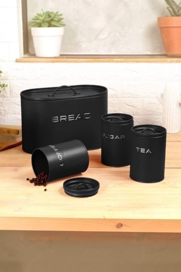 SF HOME  кутија за леб AID LEBARKA + 3 PCS METAL SET 4/1 B 