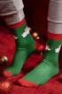 SF женски класични чорапи Christmas 