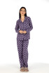 SF женски сет пижами 735127 LAVANDER DD FW25 
