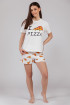 SF женски сет пижами KK PIZZA 735144SP SF SS25 