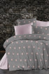 SF HOME  постелнина ALENA Grey hearts 