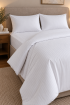 SF HOME  двојна постелнина 200/220 Saten White 