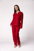 SF женски сет пижами 735176 BORDO HEART DD FW25 