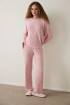 Penti женски сет пижами SOFT PINK LS PANTOLON SET 