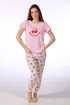 SF женски сет пижами SP.OFFER CHERRY KD SS26 