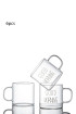 SF HOME  сет шољи [OLJI EKSPRESO STAKL.SET6ka 120ML ORT089 