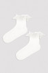 Penti детски класични чорапи G.WHITE FRILL SKT 