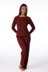 SF женски сет пижами 735231 RIBB FLW DD FW26 