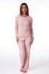 SF женски сет пижами 735234 PINKISH DD FW26 