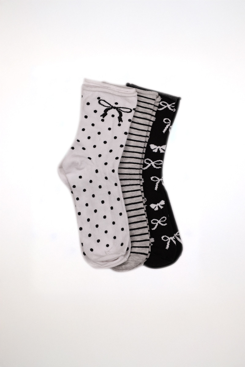 SF женски класични чорапи 3 PARA 