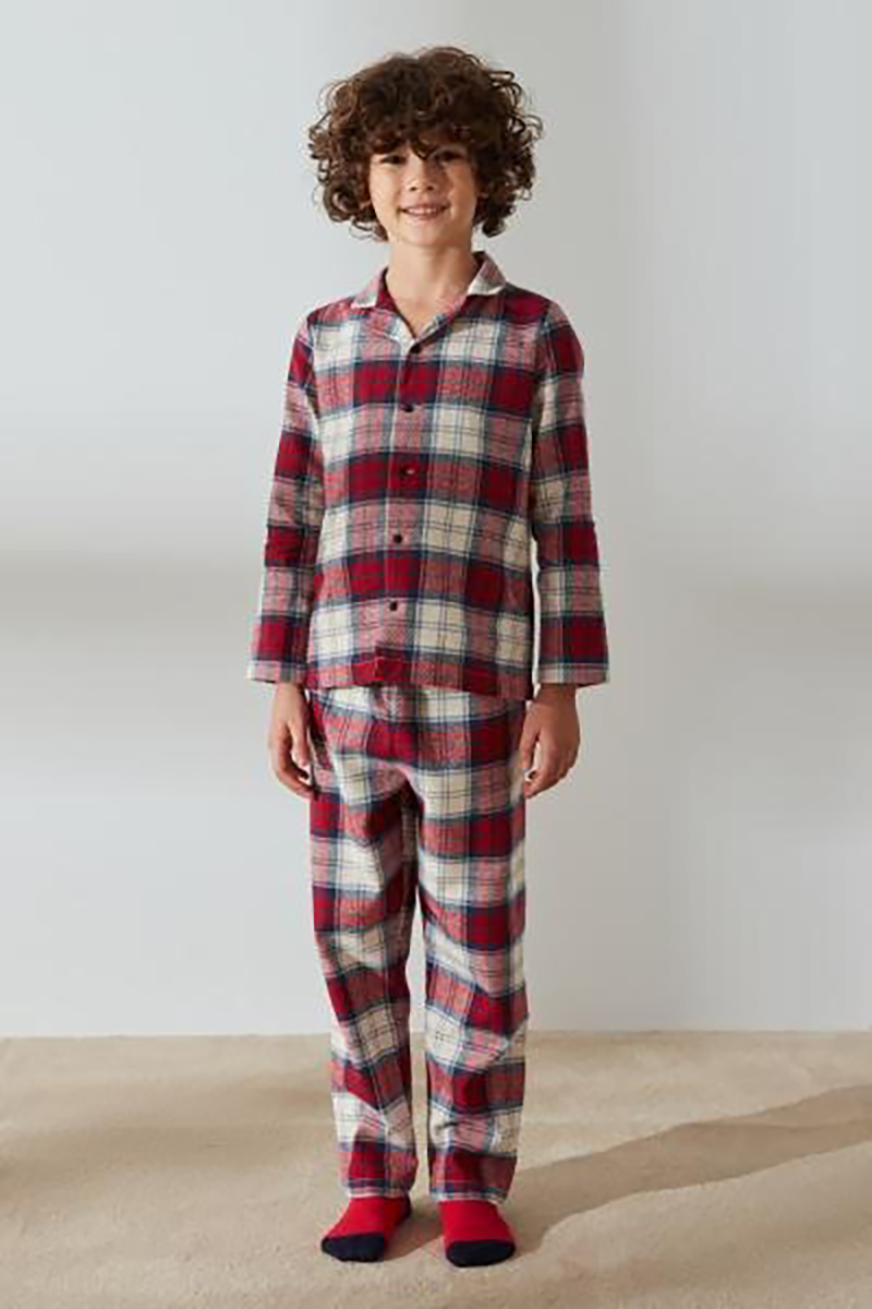 Penti детски сет пижами Uns Gingham Fls2Ligomset 