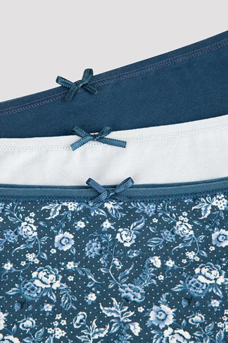 Penti женски килоти Blue Flr Drm 3Lu Hipster 