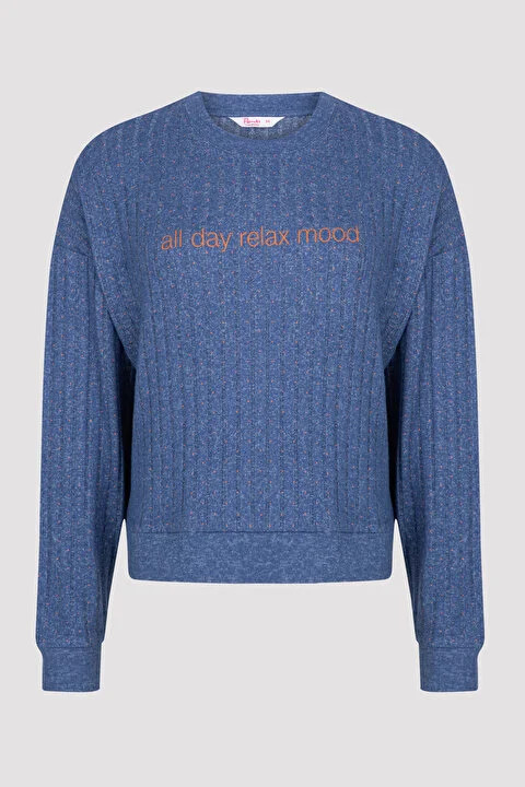 Penti женски горни пижами Indigo Sweatshirt 