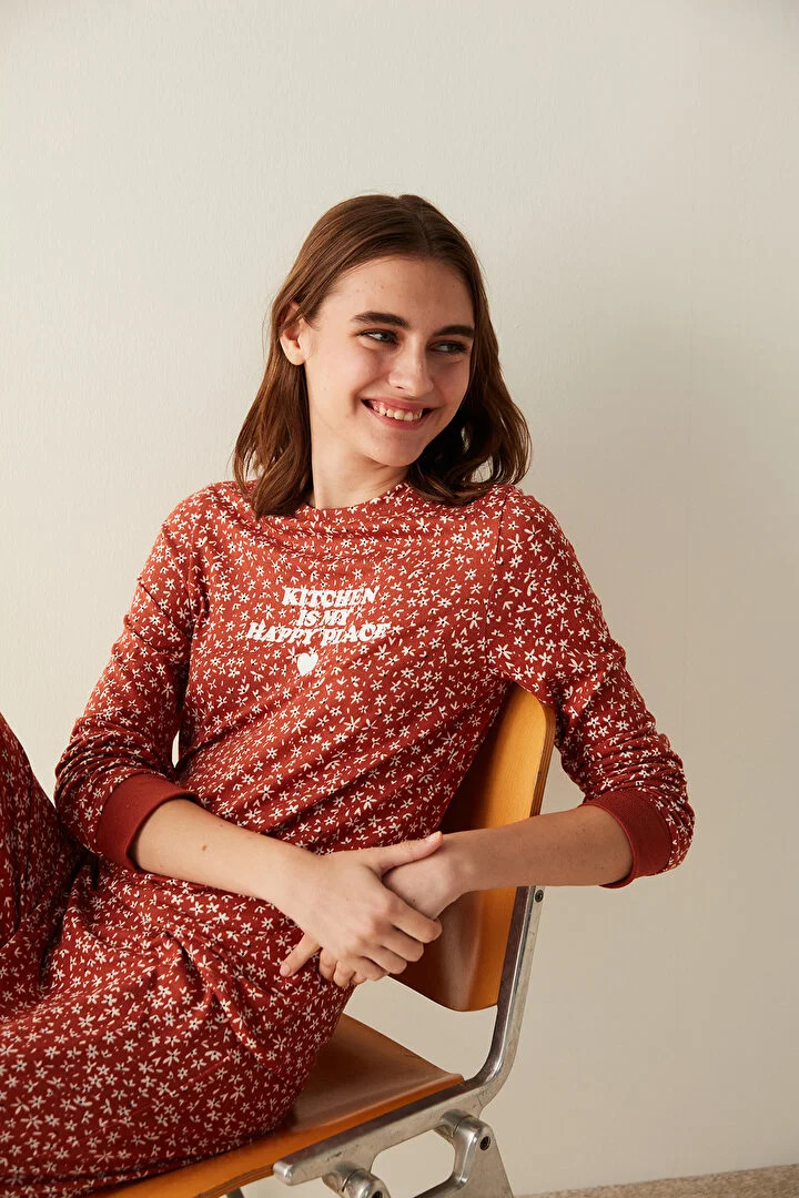 Penti женски горни пижами Happy Plce Term Ls Tshirt 