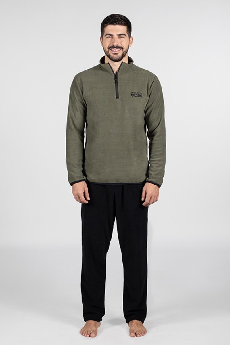 SF машки сет пижами Polar Olivе Fw23 