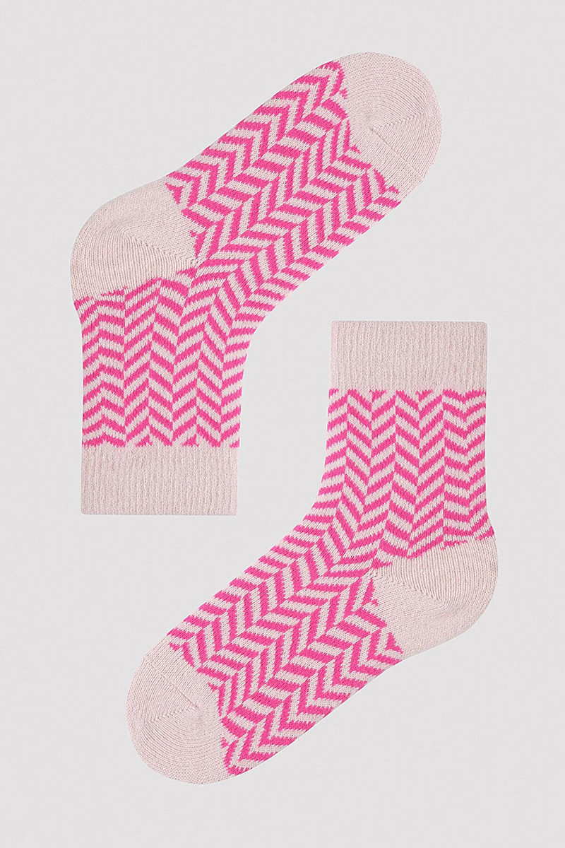 Penti женски класични чорапи G.PINK ZIGZAG 