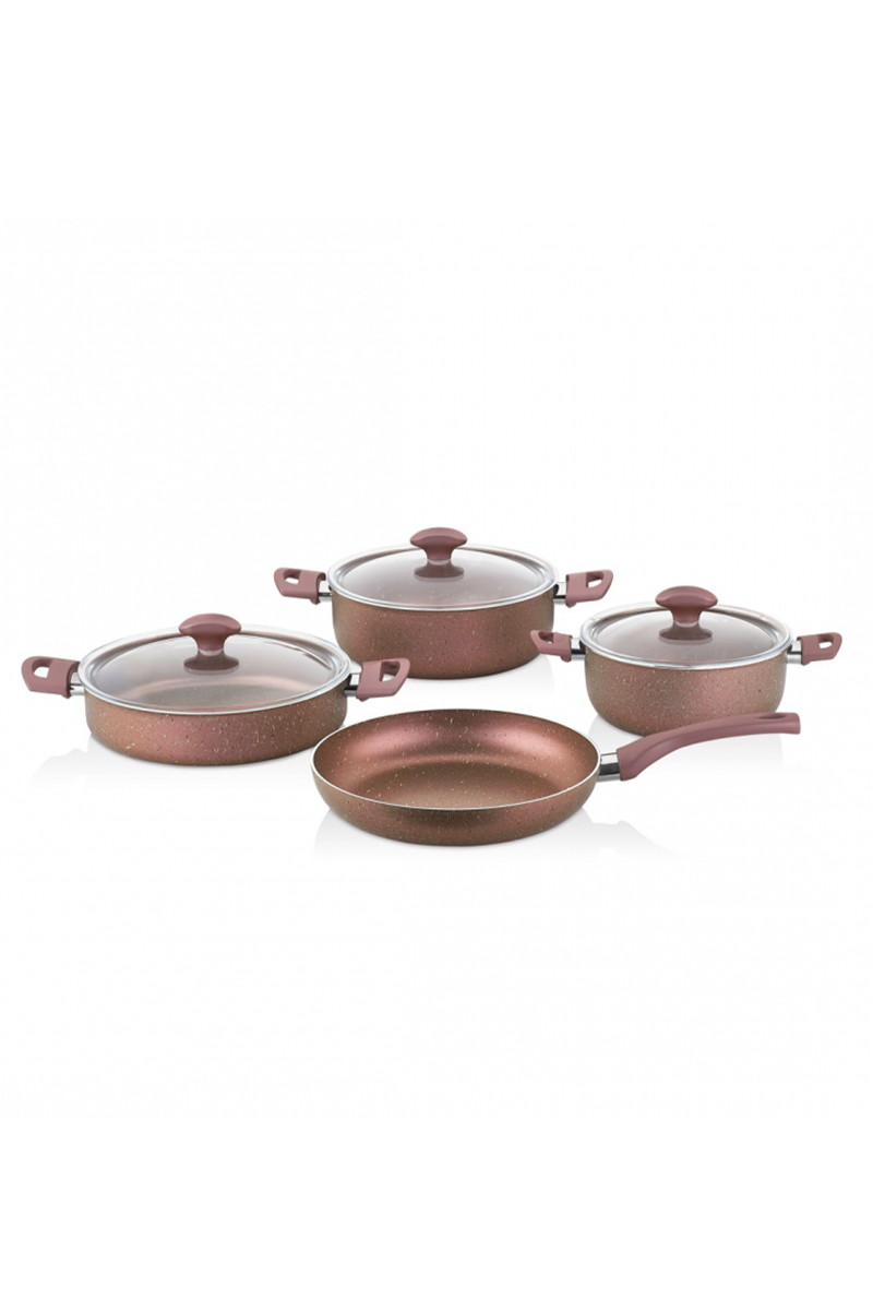 SF HOME  тави и тенџериња SET 20-24-26+26 7PCS 