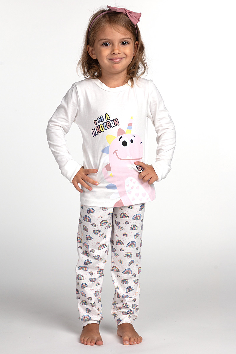 SF детски сет пижами I M A DINOCORN FW24 