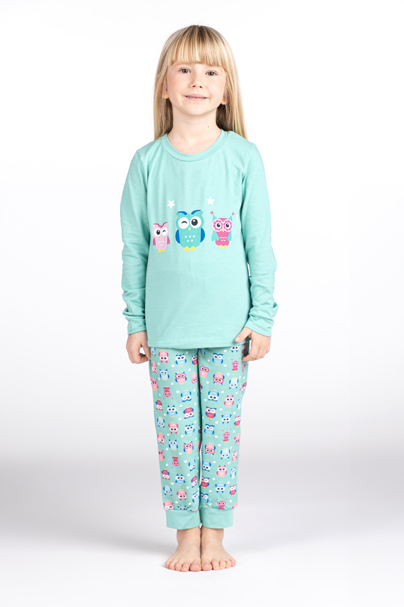 SF детски сет пижами OWL FW24 