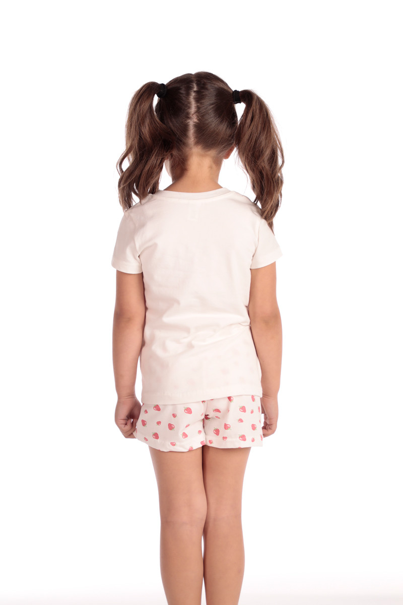 SF девојчиња сет пижами 735136 STRAWBERRY KK SS25 