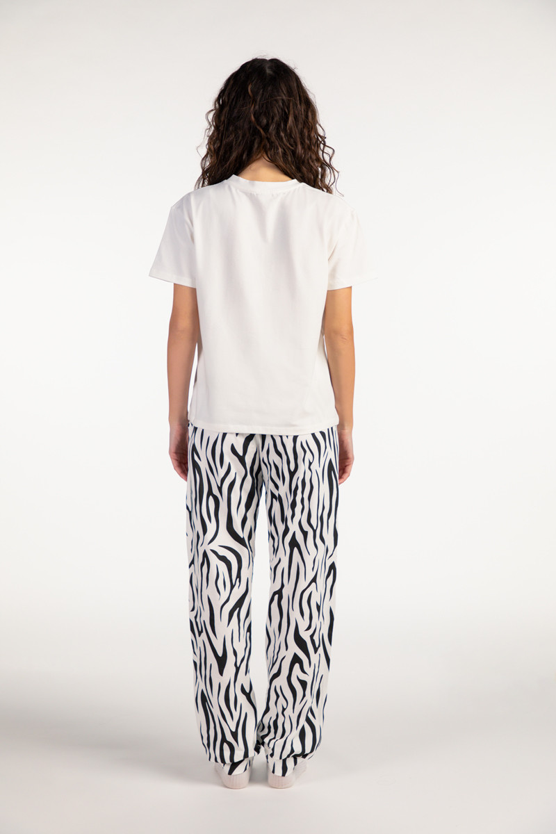 SF женски сет пижами 735098 ZEBRA KD SS25 