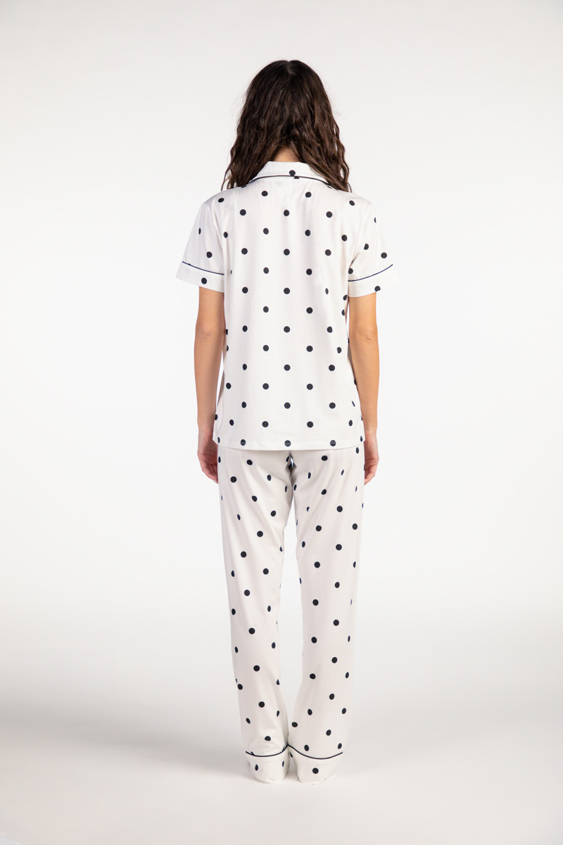 SF женски сет пижами 735100 POLKA DOT KD SS25 