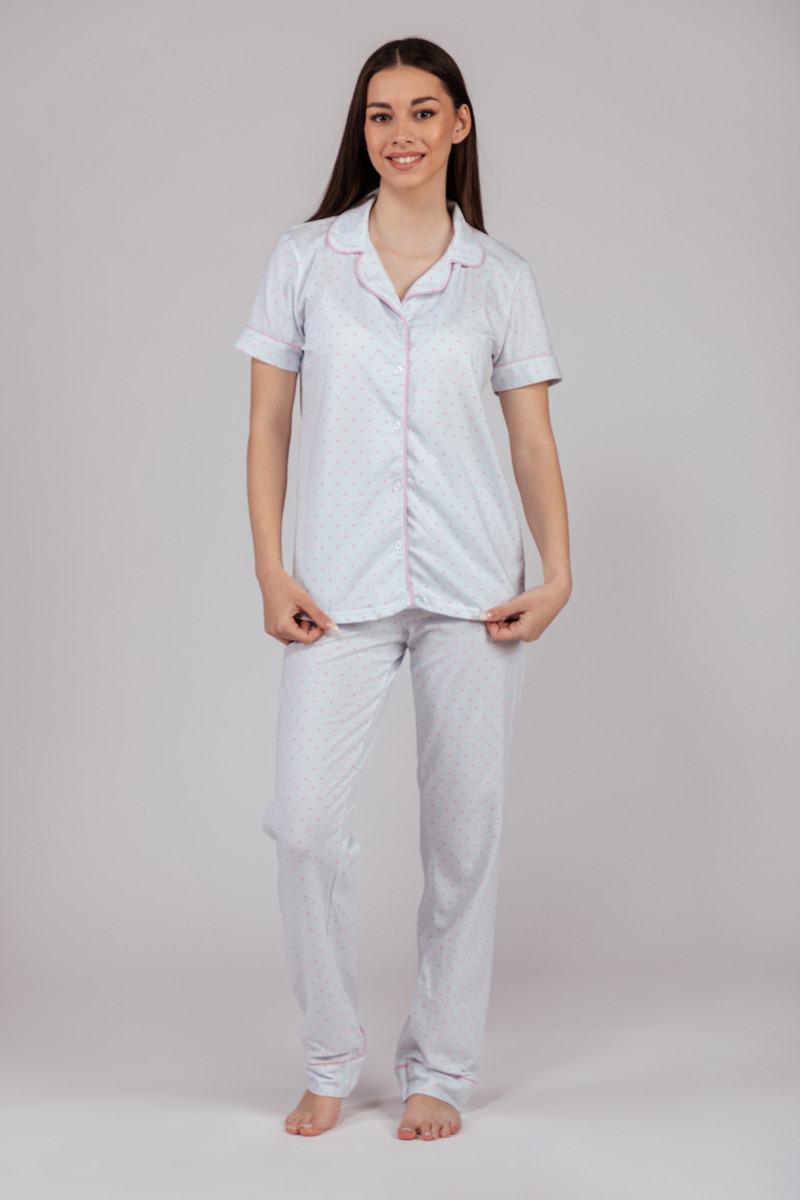 SF женски сет пижами 735102 STIPE HART KD SS25 