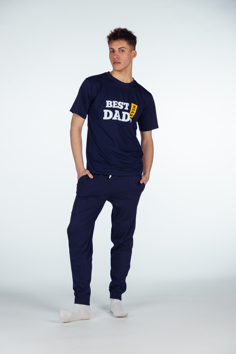 SF машки сет пижами BEST DAD KD SS25 