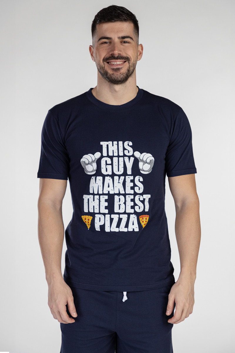 SF машки сет пижами PIZZA KK SS25 