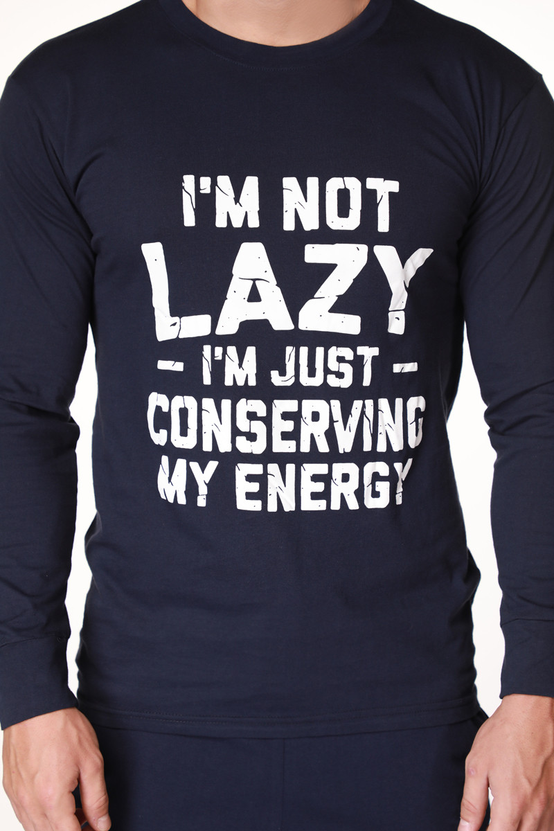 SF машки сет пижами LAZY DD FW25 