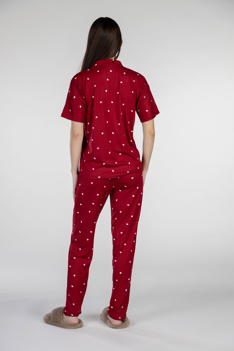 SF женски сет пижами RED HART KD SF SS25 