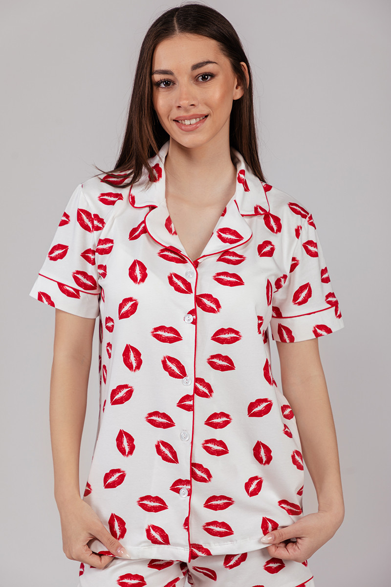 SF женски сет пижами KK LIPS 735140SP SF SS25 