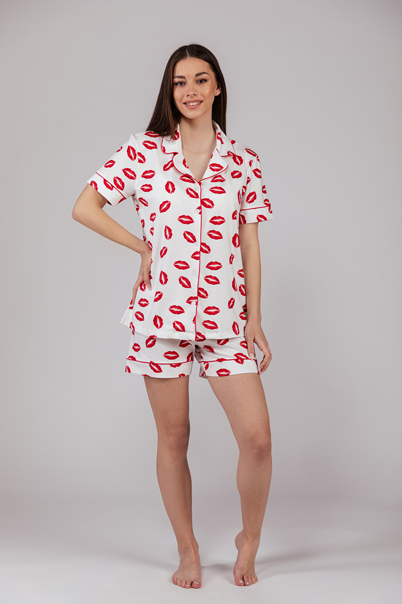 SF женски сет пижами KK LIPS 735140SP SF SS25 