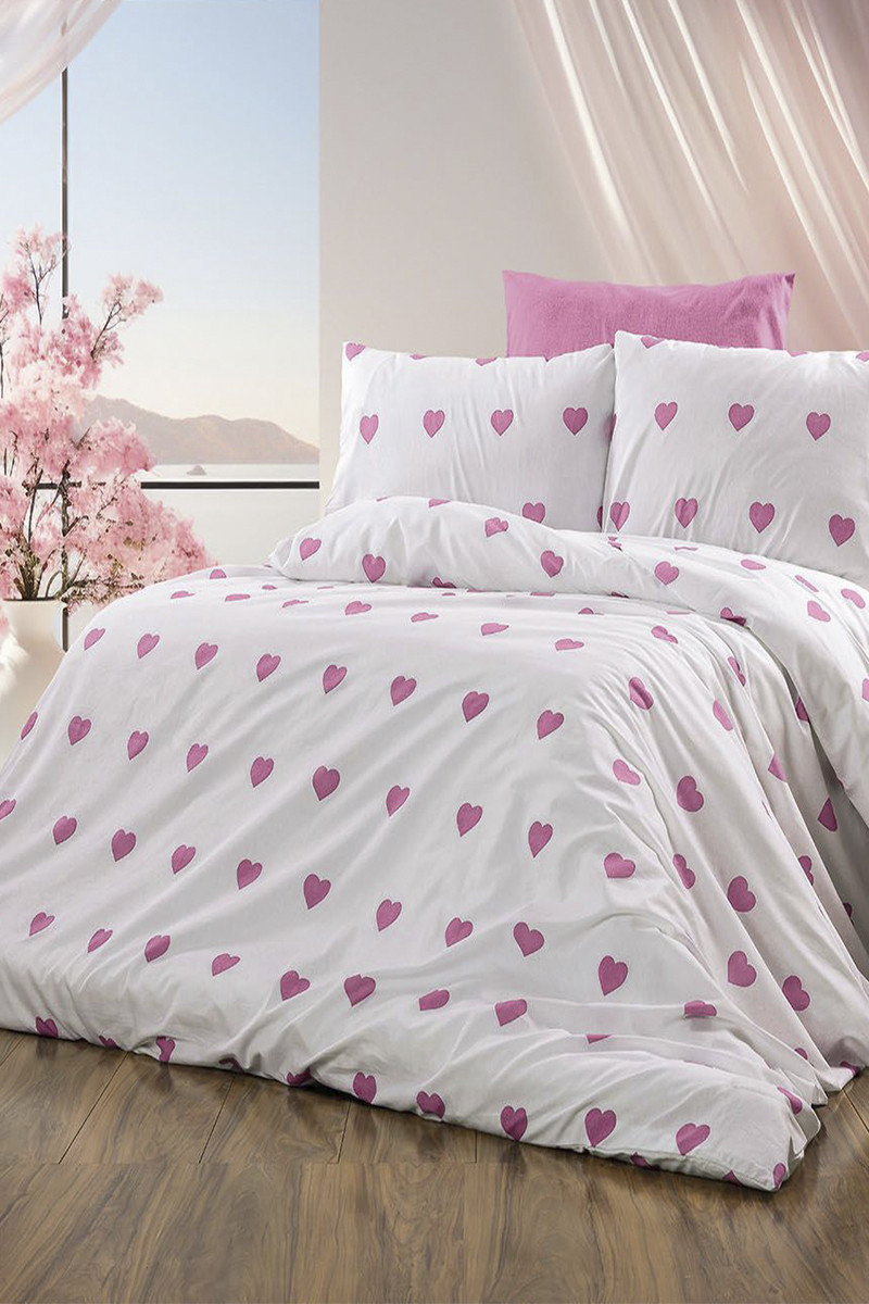 SF HOME  постелнина ALENA Pink hearts 