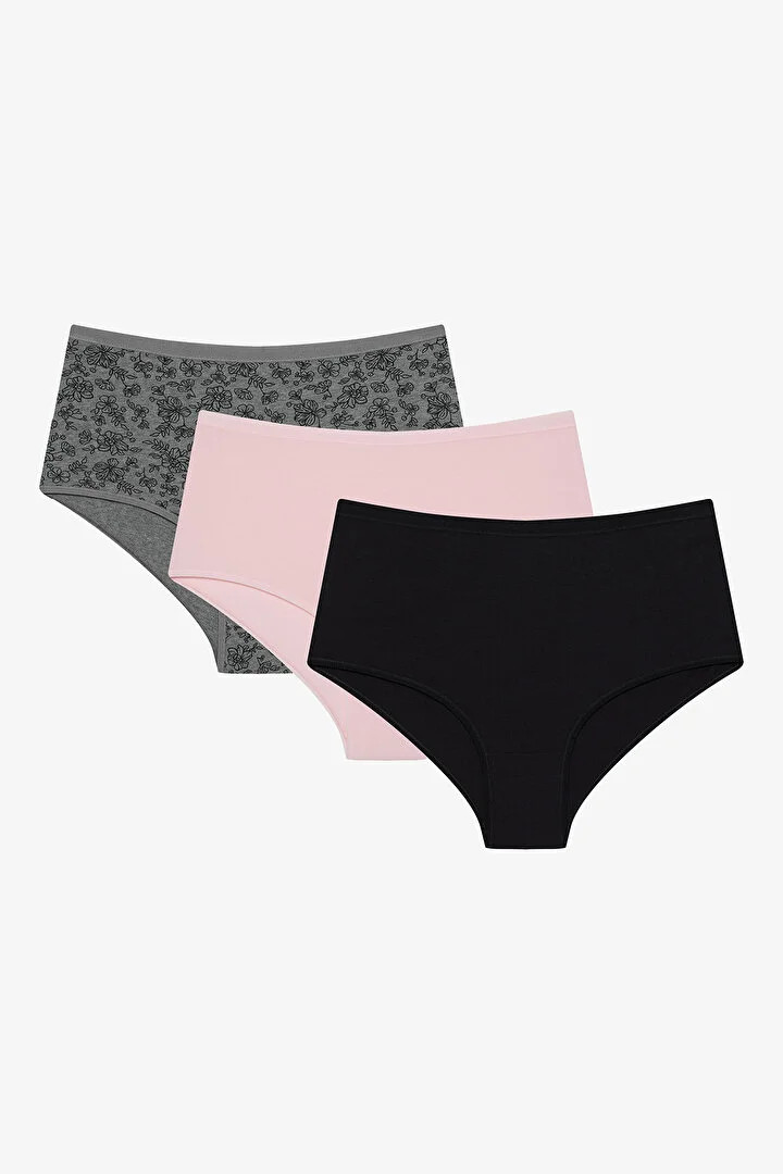 Penti женски килоти BLACK CHIC 3LU HIGHWAIST SLIP 