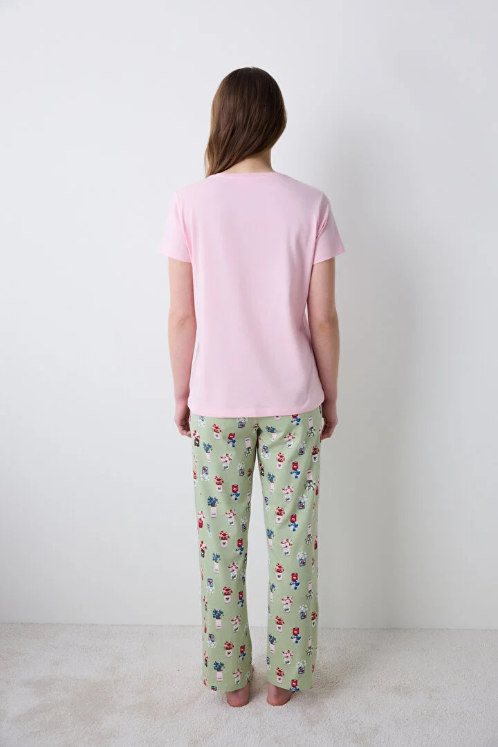 Penti женски сет пижами FLOWER MARKET SS PANT SET 
