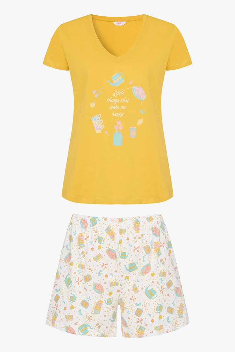 Penti женски сет пижами LITTLE THINGS SS SORT SET 