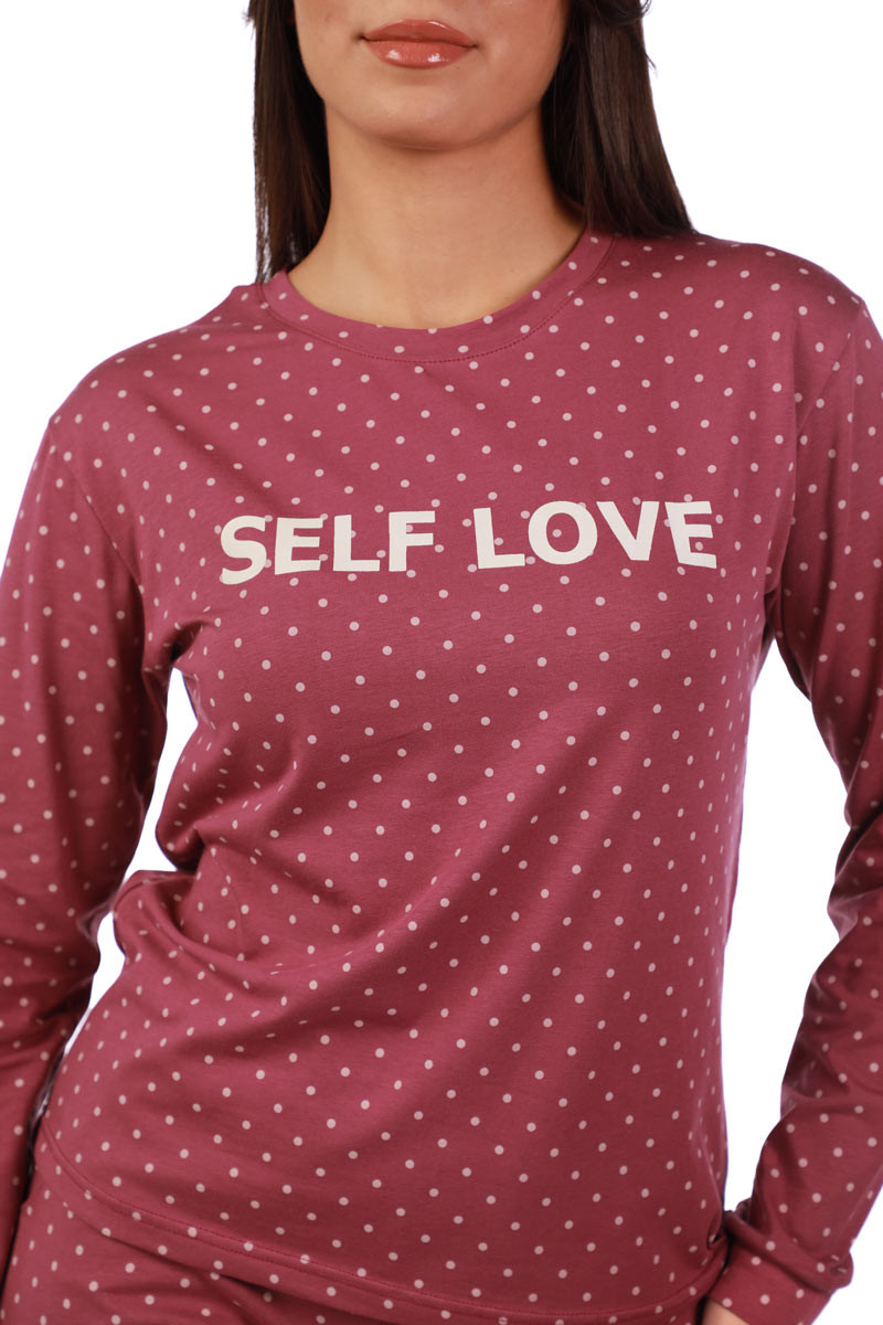 SF женски сет пижами 735156 SELF LOVE DD FW25 