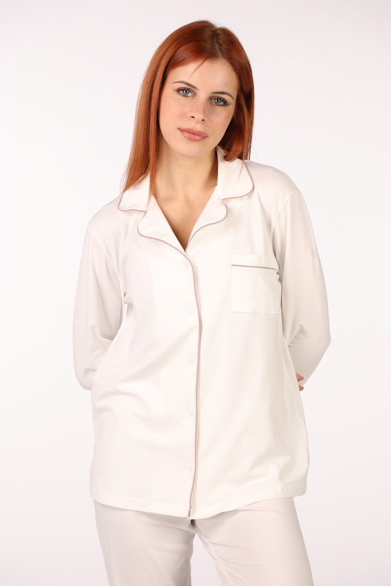 SF женски сет пижами 735163 BASE CREAM DD FW25 