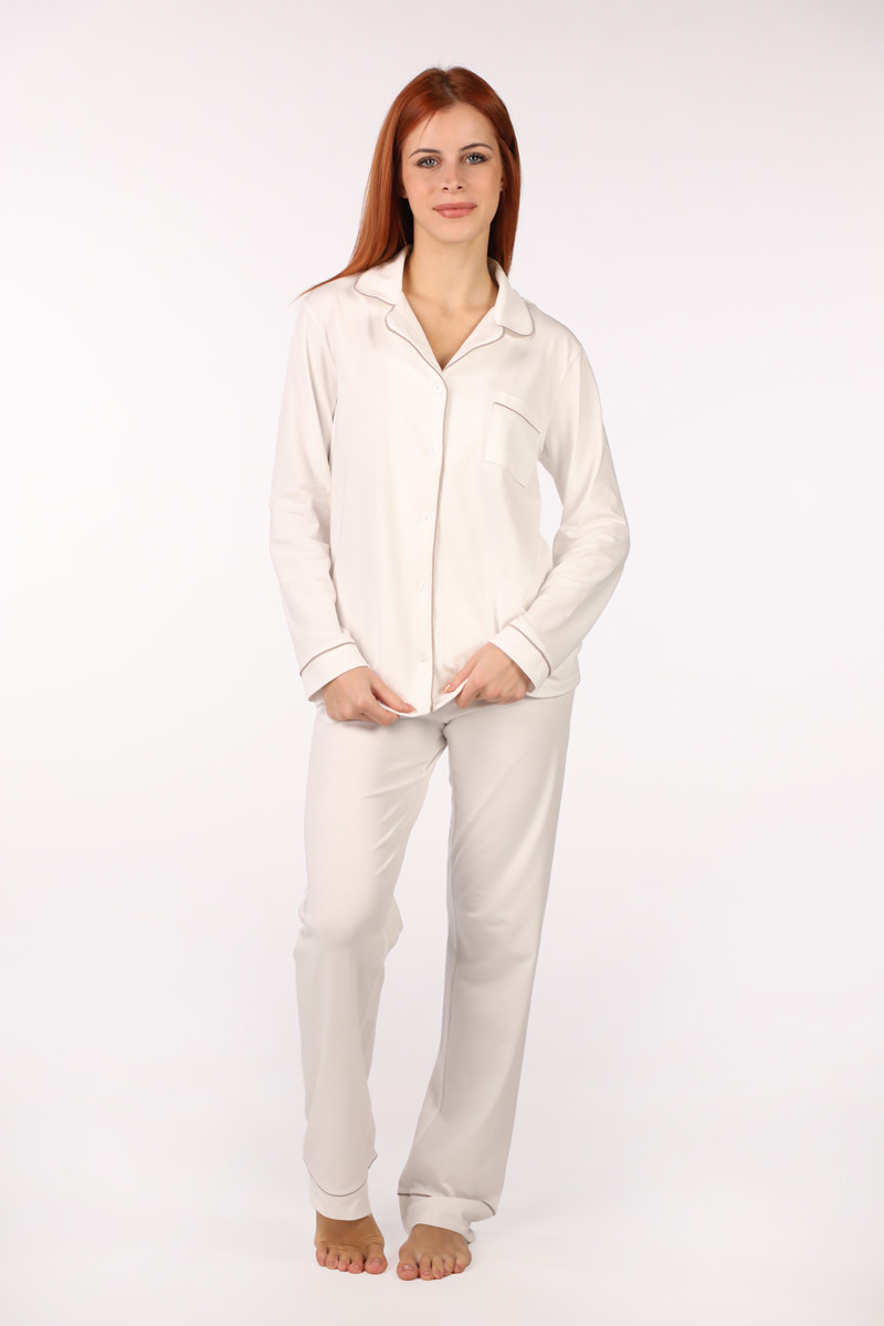 SF женски сет пижами 735163 BASE CREAM DD FW25 