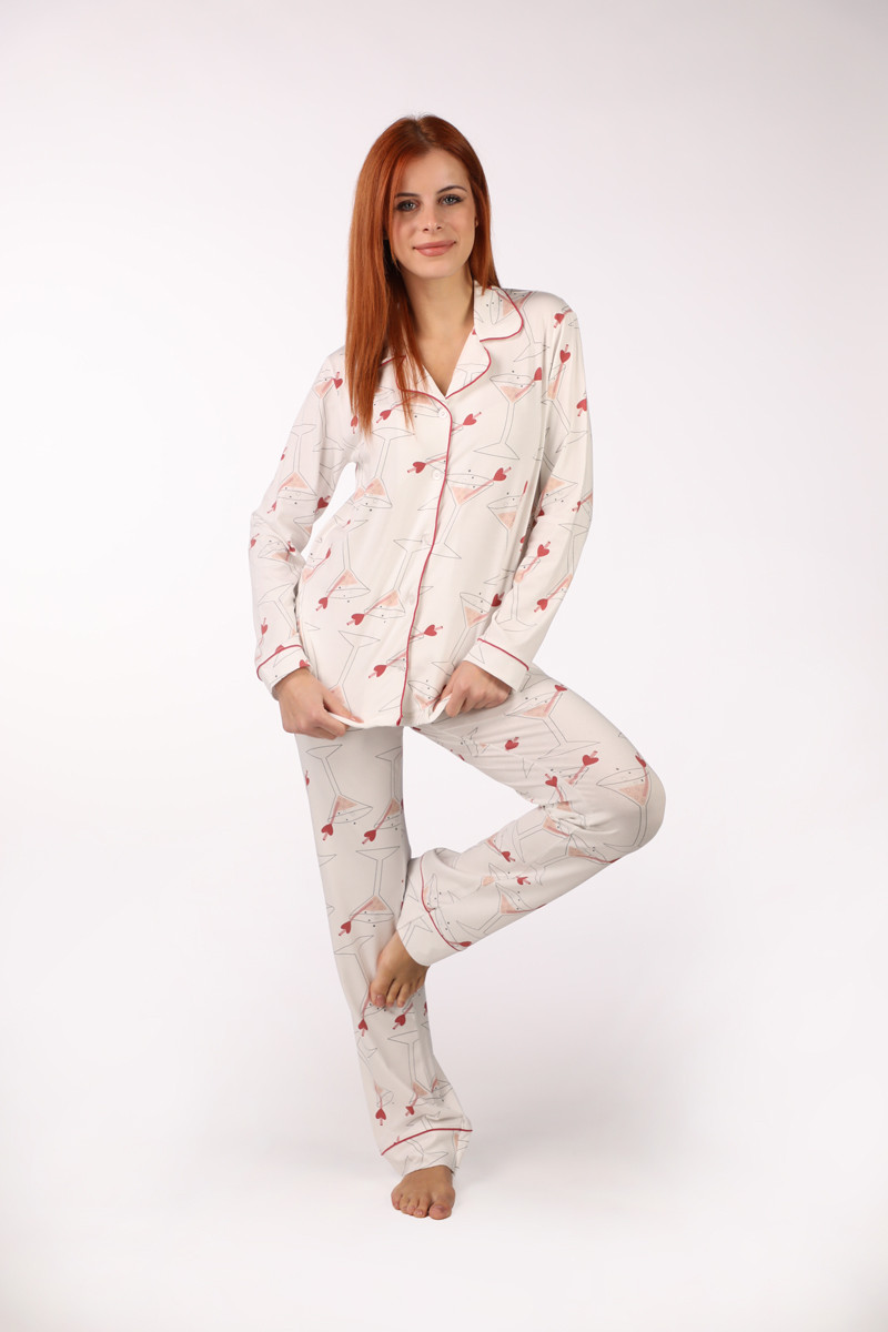 SF женски сет пижами 735165 MARTINI DD FW25 