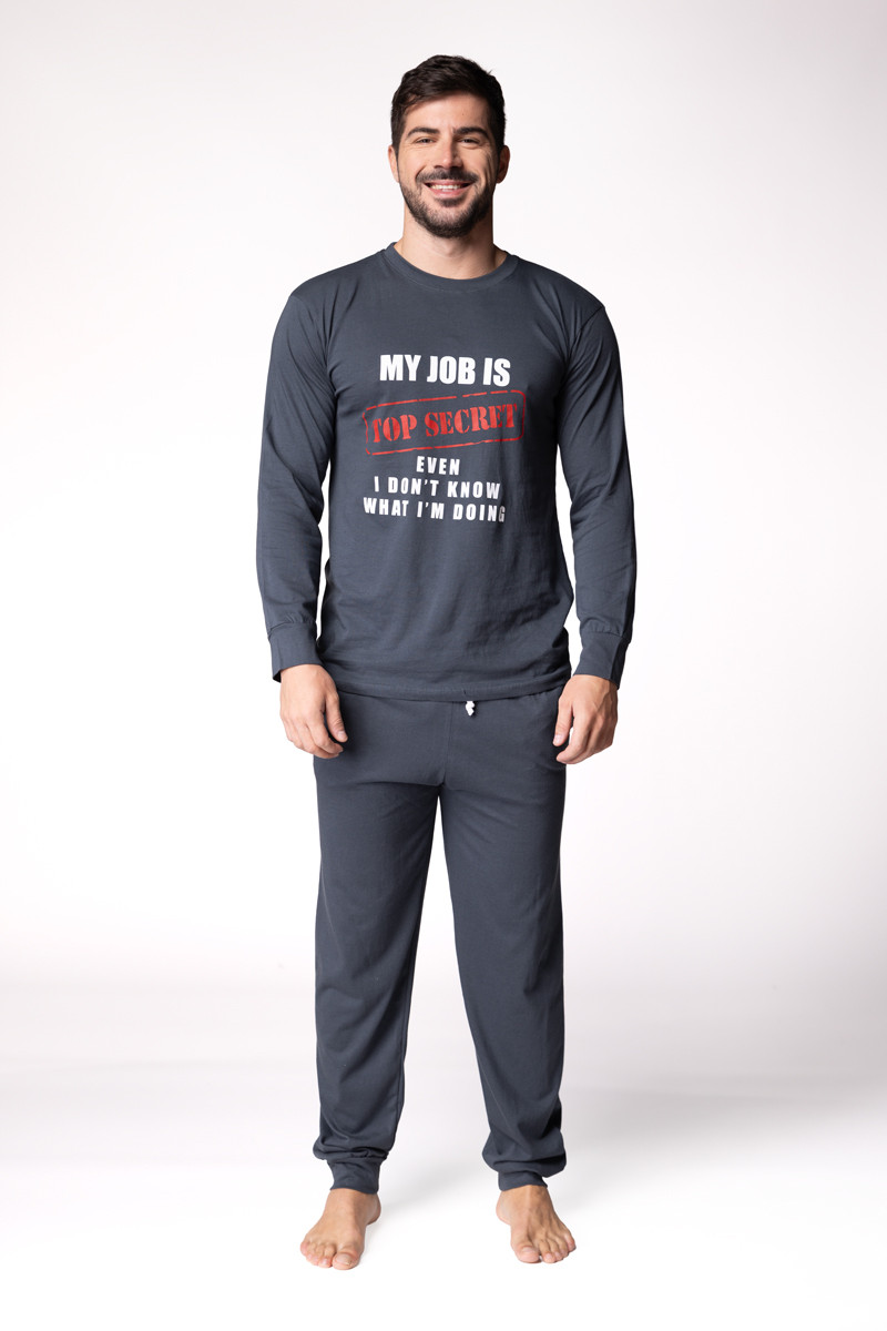 SF машки сет пижами TOP SECRET DD FW25 