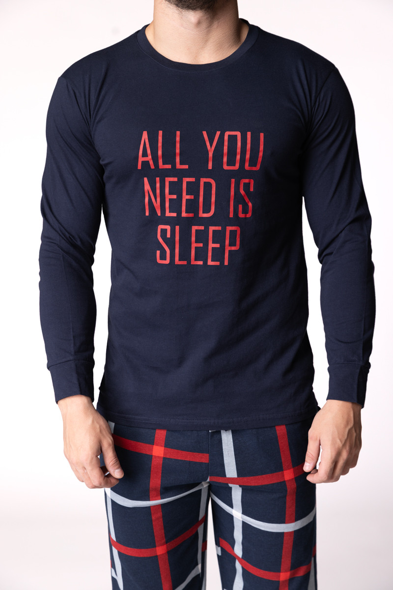 SF машки сет пижами SLEEP DD FW25 