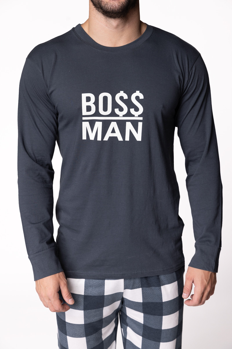 SF машки сет пижами BOSS MAN DD FW25 