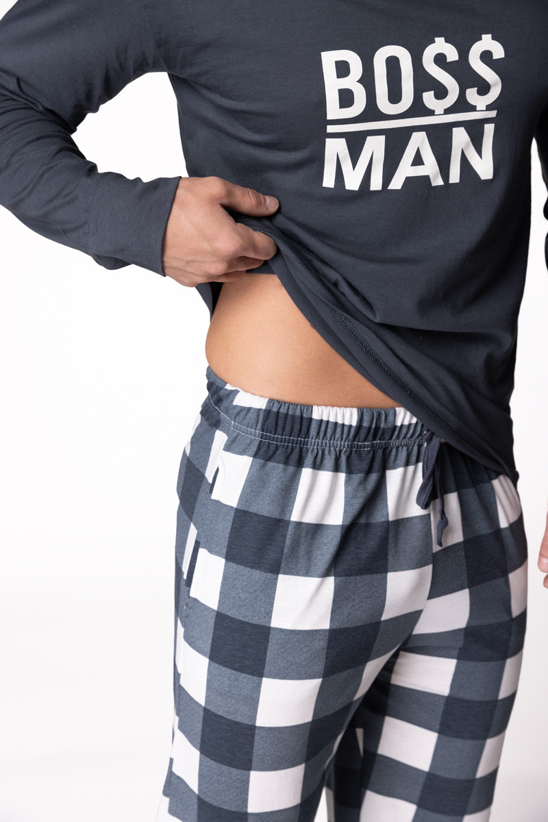 SF машки сет пижами BOSS MAN DD FW25 